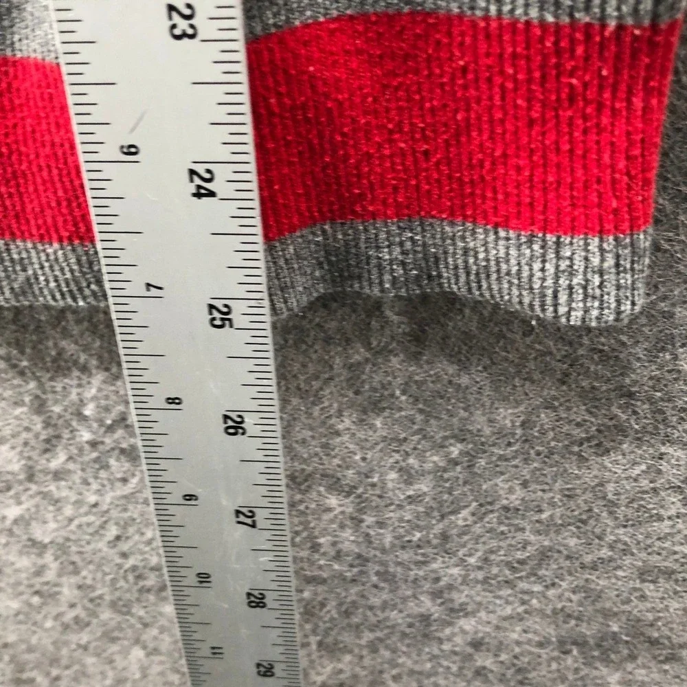 Ralph Lauren Girls Size 7 (S) Sweatshirt Dress Shawl Neck‎ Toggle Gray Pullover